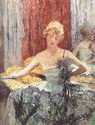 Edouard Vuillard actress oil painting